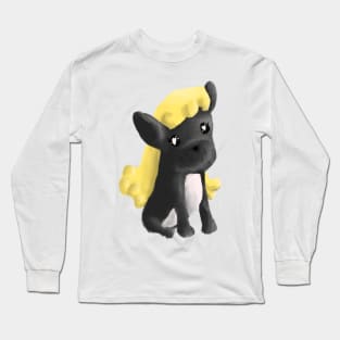 Dog in a wig Long Sleeve T-Shirt